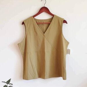 NWT J. Jill crossover sleeveless tank top size XL